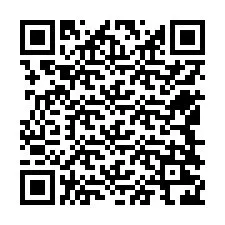 QR код за телефонен номер +12548226222