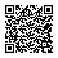 QR код за телефонен номер +12548228483