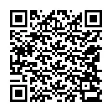 Código QR para número de telefone +12548233774