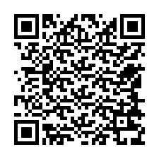 QR-code voor telefoonnummer +12548239886