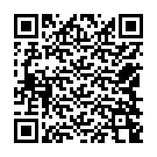 Kode QR untuk nomor Telepon +12548248637