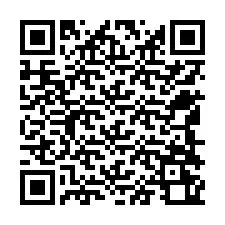 Kod QR dla numeru telefonu +12548260340