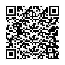 Código QR para número de telefone +12548261268