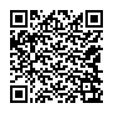 Kod QR dla numeru telefonu +12548263635