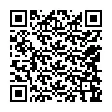 QR-code voor telefoonnummer +12548266179