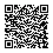 QR Code สำหรับหมายเลขโทรศัพท์ +12548266182