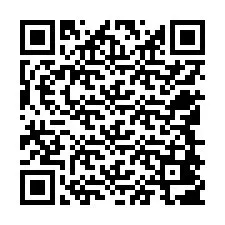 Codice QR per il numero di telefono +12548407068