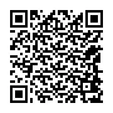 Kode QR untuk nomor Telepon +12548427155