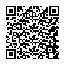 QR код за телефонен номер +12548450490