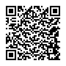 Kode QR untuk nomor Telepon +12548451545