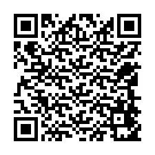 Kode QR untuk nomor Telepon +12548451549