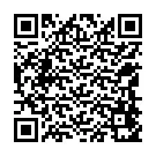 Codice QR per il numero di telefono +12548451550