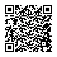 QR код за телефонен номер +12548474776