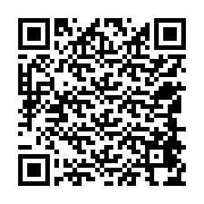 Kode QR untuk nomor Telepon +12548474984