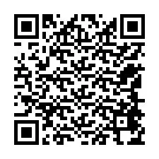 QR-код для номера телефона +12548474985