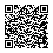 QR-код для номера телефона +12548474989