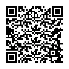 QR-code voor telefoonnummer +12548487261