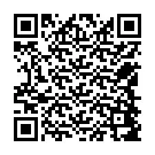 QR-код для номера телефона +12548487263