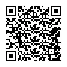 QR код за телефонен номер +12548553977