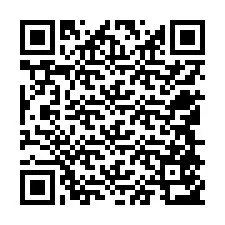 QR-код для номера телефона +12548553978