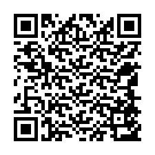 Código QR para número de teléfono +12548553980