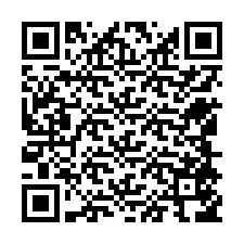 QR-code voor telefoonnummer +12548556992