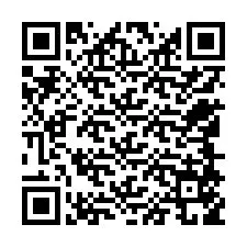 QR Code สำหรับหมายเลขโทรศัพท์ +12548559489