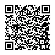 Código QR para número de telefone +12548561474