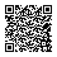 QR-код для номера телефона +12548565463