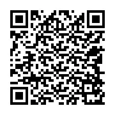 QR-koodi puhelinnumerolle +12548571628