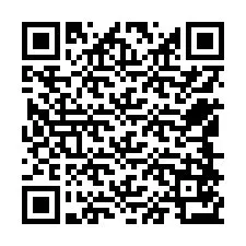 Codice QR per il numero di telefono +12548573283