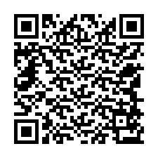 Codice QR per il numero di telefono +12548573434