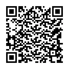 QR-code voor telefoonnummer +12548578141