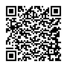 Código QR para número de telefone +12548579038