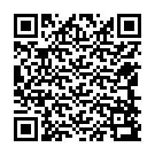 QR код за телефонен номер +12548593602