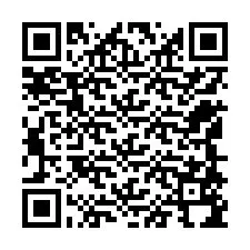 QR-Code für Telefonnummer +12548594115