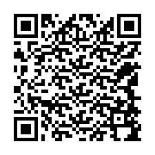 QR-koodi puhelinnumerolle +12548594121