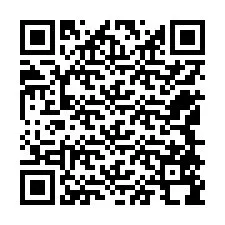 Código QR para número de teléfono +12548598925