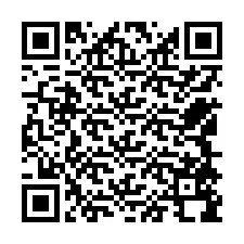 QR kód a telefonszámhoz +12548598927