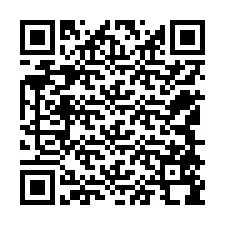 QR-Code für Telefonnummer +12548598931