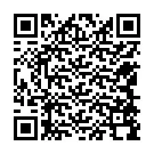 QR Code pour le numéro de téléphone +12548598932