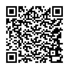 Codice QR per il numero di telefono +12548630874