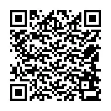 QR код за телефонен номер +12548633787