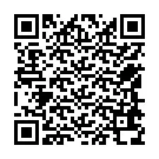 QR-код для номера телефона +12548638853