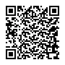 QR Code สำหรับหมายเลขโทรศัพท์ +12548638858