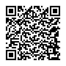 Codice QR per il numero di telefono +12548673640