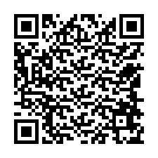 QR код за телефонен номер +12548675786