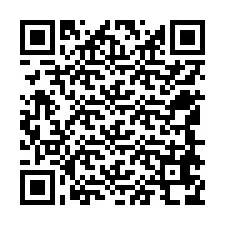 Kode QR untuk nomor Telepon +12548678810