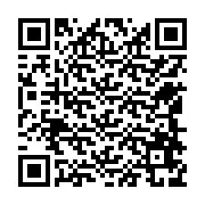 Código QR para número de telefone +12548679742