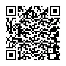 QR код за телефонен номер +12548690838